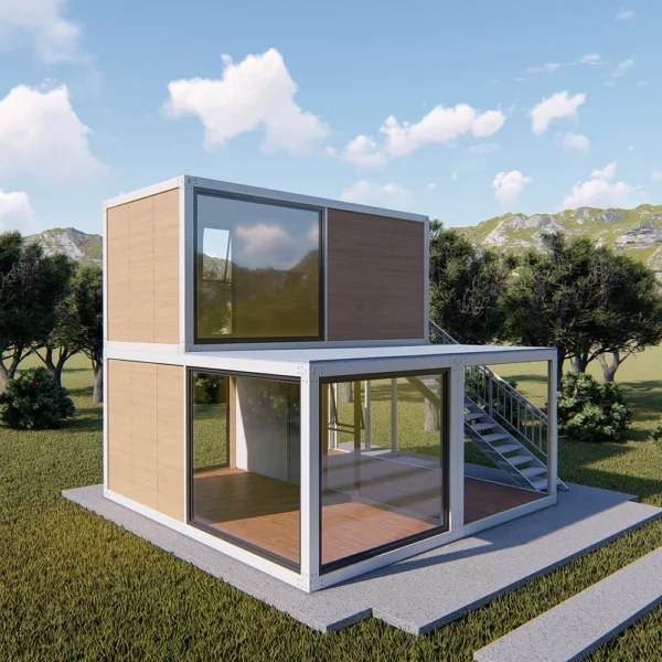 Easy Assembly Luxury Prefabricated House Container