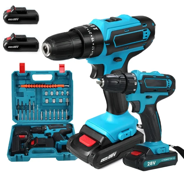 28V Cordless Impact Drill