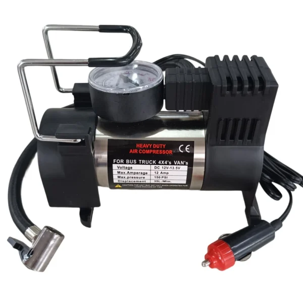 12v Heavy Duty Portable Metal Air Compressor